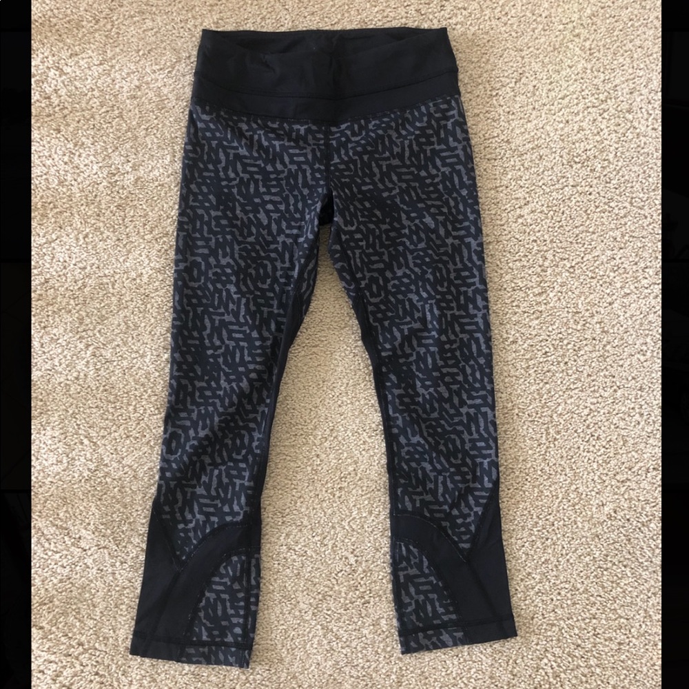 Lululemon cropped leggings